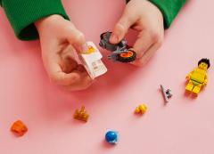 LEGO® City Stuntz 60333 - Motocicleta de cascadorii cu cada, 14 piese