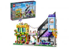 LEGO Friends 41732 -  Florarie si magazin de design in centrul orasului,2010 piese
