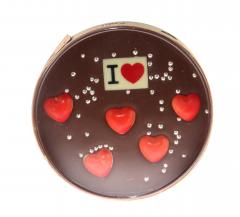 Ciocolata - Gourmet palet milk hearts