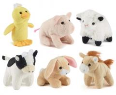 Jucarie de plus - Animale de la ferma - mai multe modele