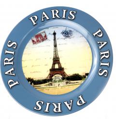 Farfurie metalica - Paris Tour Eiffel