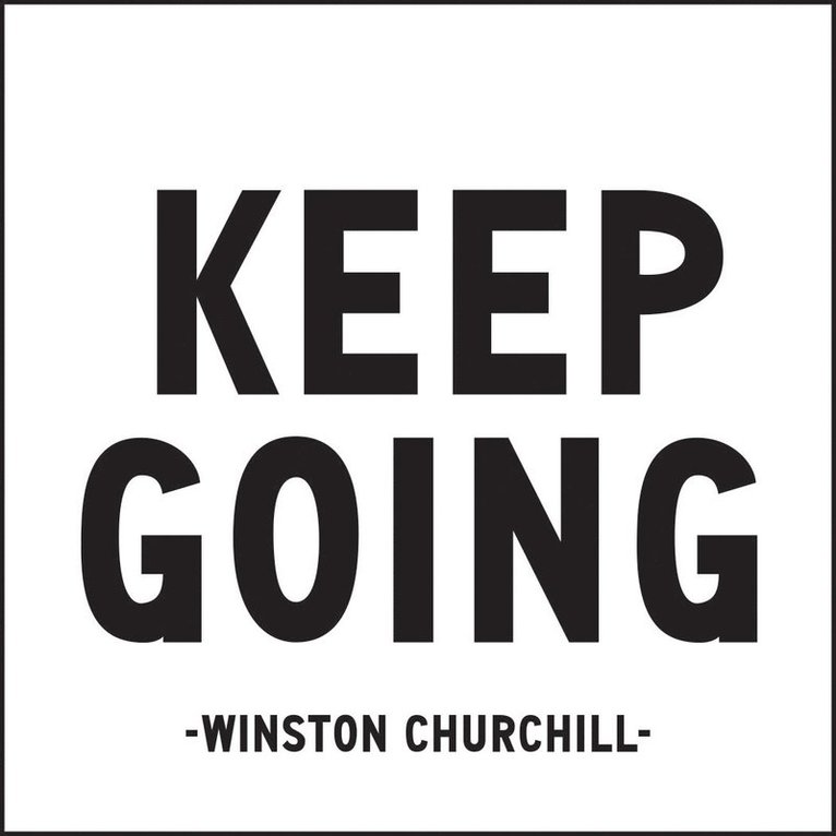 Magnet - Winston Churchill - Keep Going - Quotable Cards