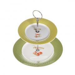 Platou etajat pentru prajituri - Rain Drop Tea | Nuova R2S