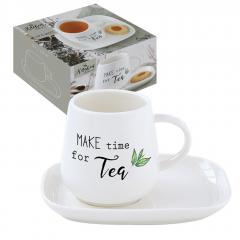 Cana cu farfurie - Make Time For Tea