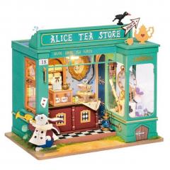 Puzzle 136 piese - Minicasuta de papusi - Alice's Tea Store