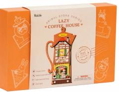 Puzzle tablou 3D - Cafenea