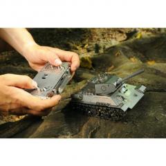 Puzzle Mecanic 3D din metal - Tanc T-34, Radiocontrolat
