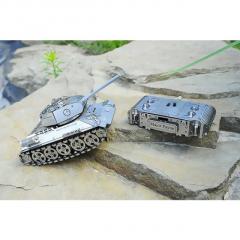 Puzzle Mecanic 3D din metal - Tanc T-34, Radiocontrolat