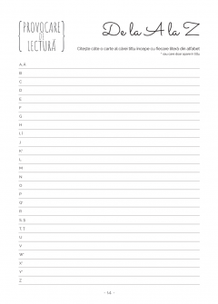 Jurnalul lecturilor mele