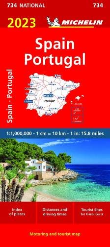 Spain &amp; Portugal 2023 - Michelin Map