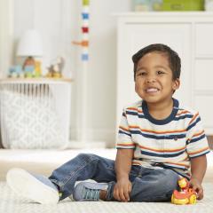 Set figurina si masinunta - Spidey And His Amazing Friends - Iron Man & Iron Racer