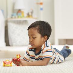 Set figurina si masinunta - Spidey And His Amazing Friends - Iron Man & Iron Racer