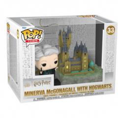 Figurina - Harry Potter - Minerva McGonagall with Hogwart