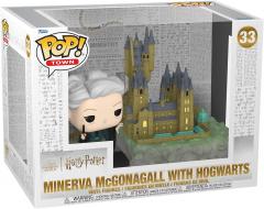 Figurina - Harry Potter - Minerva McGonagall with Hogwarts