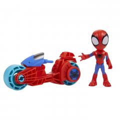 Set figurina cu vehicul - Spidey And His Amazing Friends - Spidey