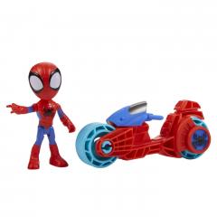 Set figurina cu vehicul - Spidey And His Amazing Friends - Spidey