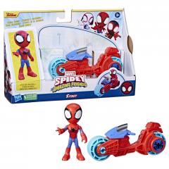 Set figurina cu vehicul - Spidey And His Amazing Friends - Spidey