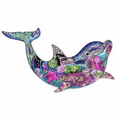 Puzzle 90 piese - Delfin