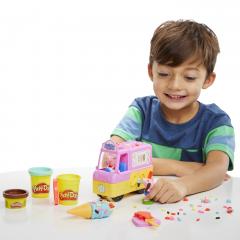 Set de joaca - Play-Doh - Peppa's Ice Cream Playset