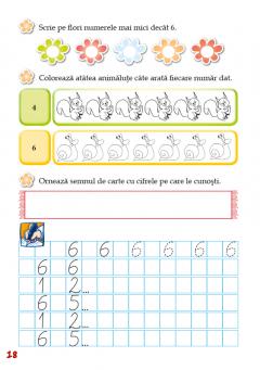 Iepurasul istet invata matematica. Clasa pregatitoare