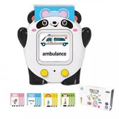 Jucarie educativa ursulet - Cititor de carduri in limba Engleza