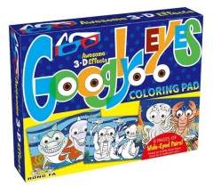 Carte de colorat lavabila cu ochelari 3D - Pestisori nazdravani