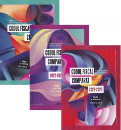 Set trei volume - Codul fiscal comparat  2020-2023