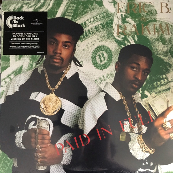 Paid In Full Vinyl Eric B And Rakim