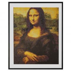 Set pictura pe numere cu diamante - Mona Lisa