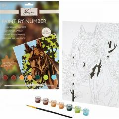 Set pictura pe numere - Cal