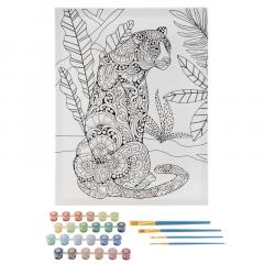 Set pictura pe numere - Pantera