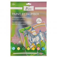 Pictura pe numere - Unicorn