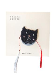 Brosa - Portret de pisica