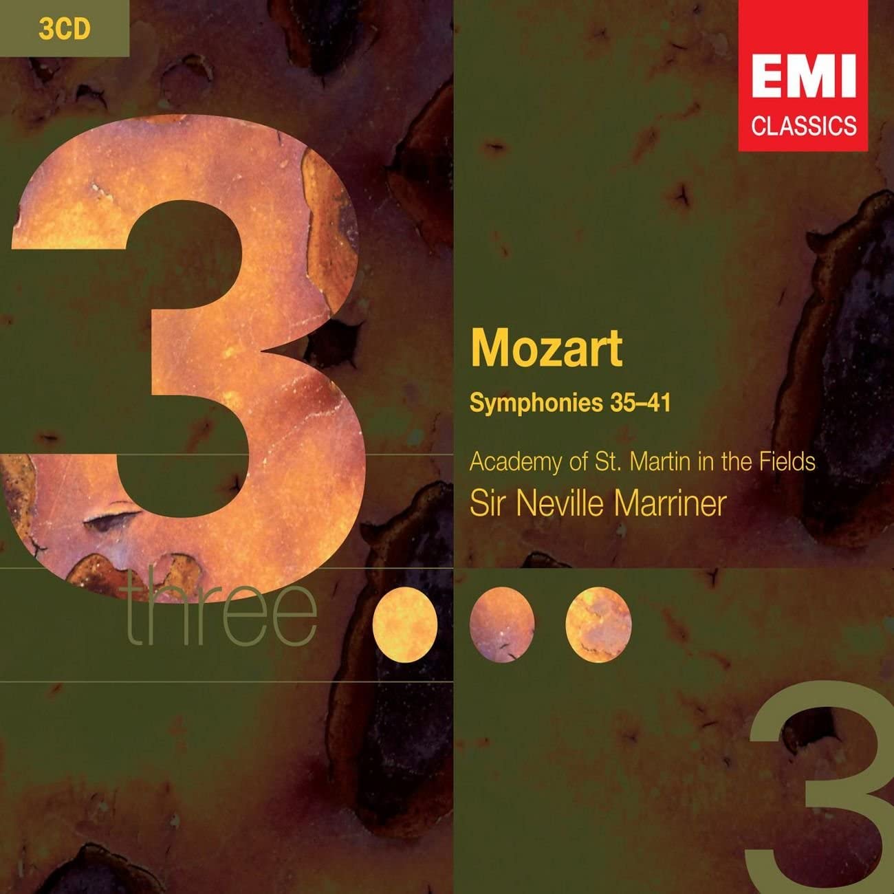 Mozart Symphonies 35 41 Wolfgang Amadeus Mozart Sir Neville Marriner Academy Of St Martin 