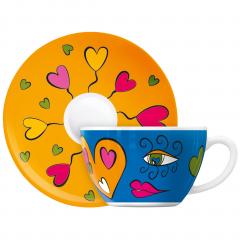 Ceasca cu farfurie - Cappuccino Amore Mio So