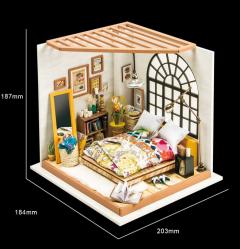 Puzzle 3D - Casuta DIY - Dormitorul lui Alice