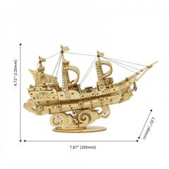 Puzzle 3D - Corabie