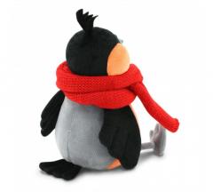 Jucarie de plus - Bob the Bullfinch - Red Scarf