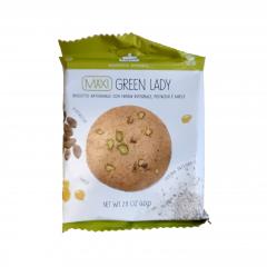 Biscuiti artizanali - Maxi Green Lady, 60g