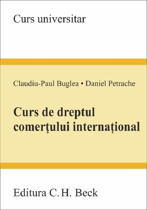 Curs de dreptul comertului international