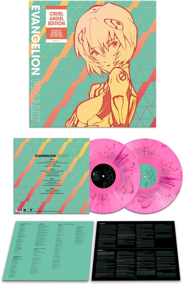 Evangelion Finally (Pink and Magenta Splatter Vinyl) - Various Artists