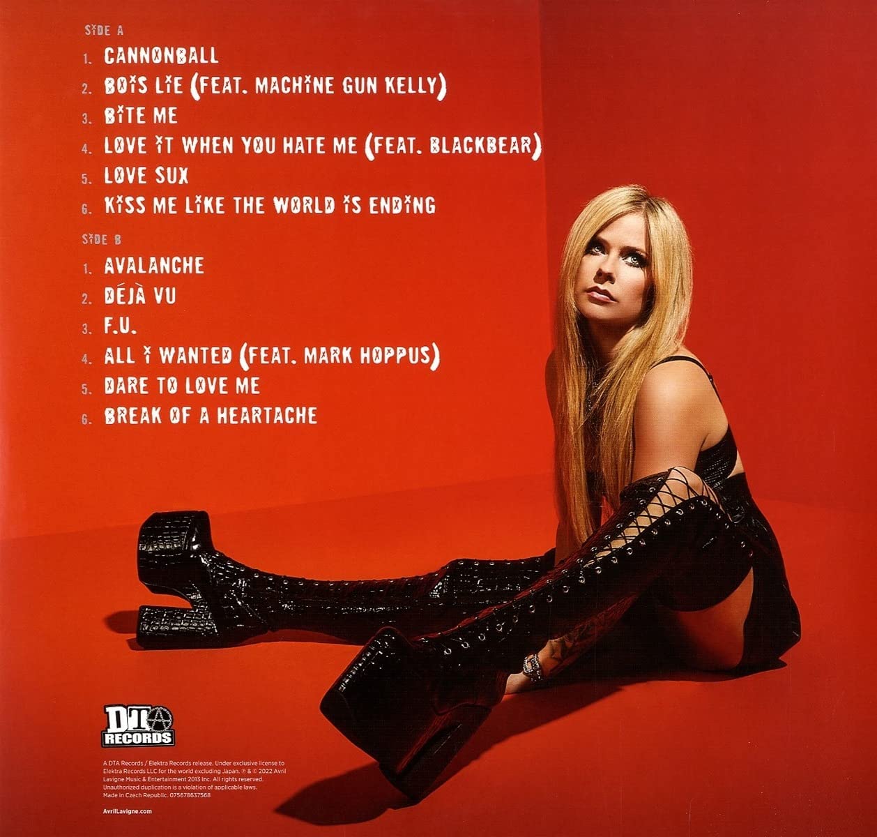 Love Sux Vinyl Avril Lavigne