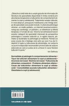 Tulburarile de comportament alimentar si obezitatea la copii si adolescenti