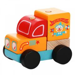 Jucarie din lemn - Cubika - Circus Car