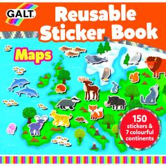 Set stickere - Harta animale