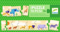 Puzzle educativ - De la mic la mare