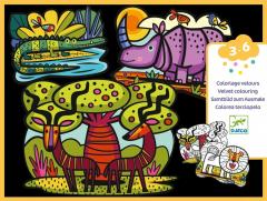Set de colorat - Animale catifelate