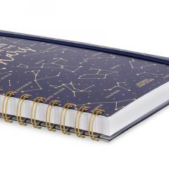 Carnet A5 - Large, Spiral, Lined - Stars