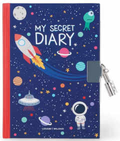 Jurnal cu lacat si cheie - My Secret Diary - Space