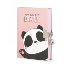 Jurnal cu lacat si cheie - My Secret Diary - Panda